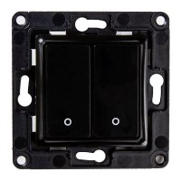 Shelly Wall Switch 2 schwarz